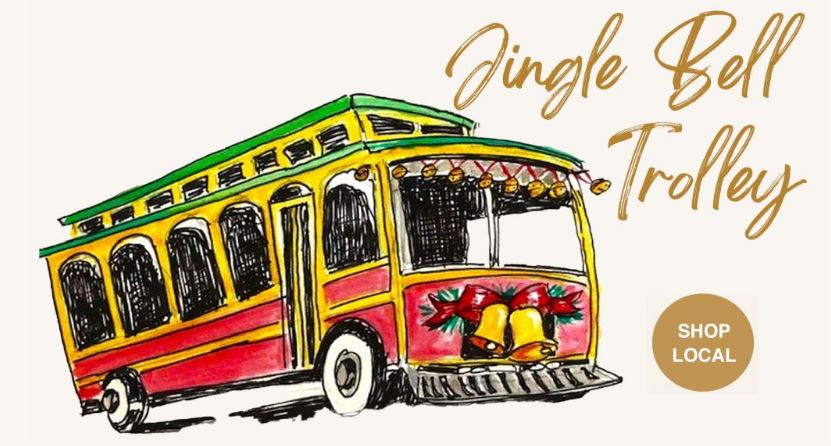 Jingle Bell Trolley Logo