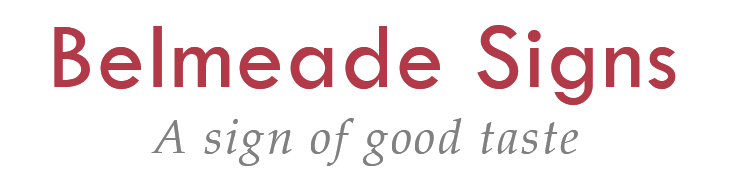 Belmeade Signs Logo
